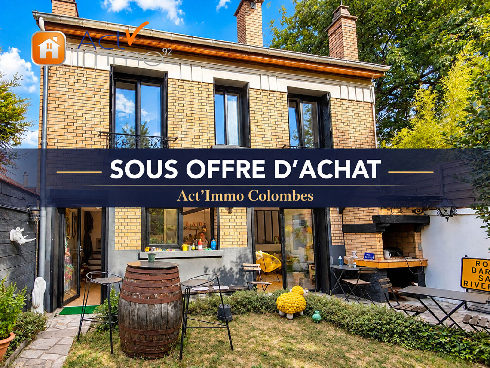 Maison 5 pièces 67 m² · à Colombes · 67 m² · 529 000 €