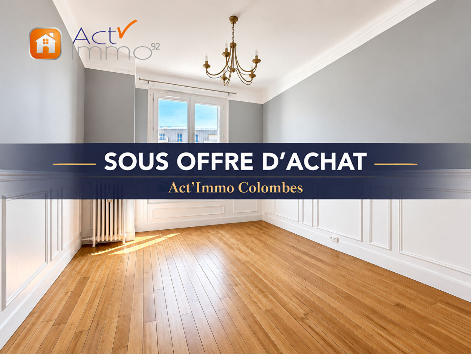 Appartement 3 pièces 37 m² · à Colombes · 37,1 m² · 225 000 €