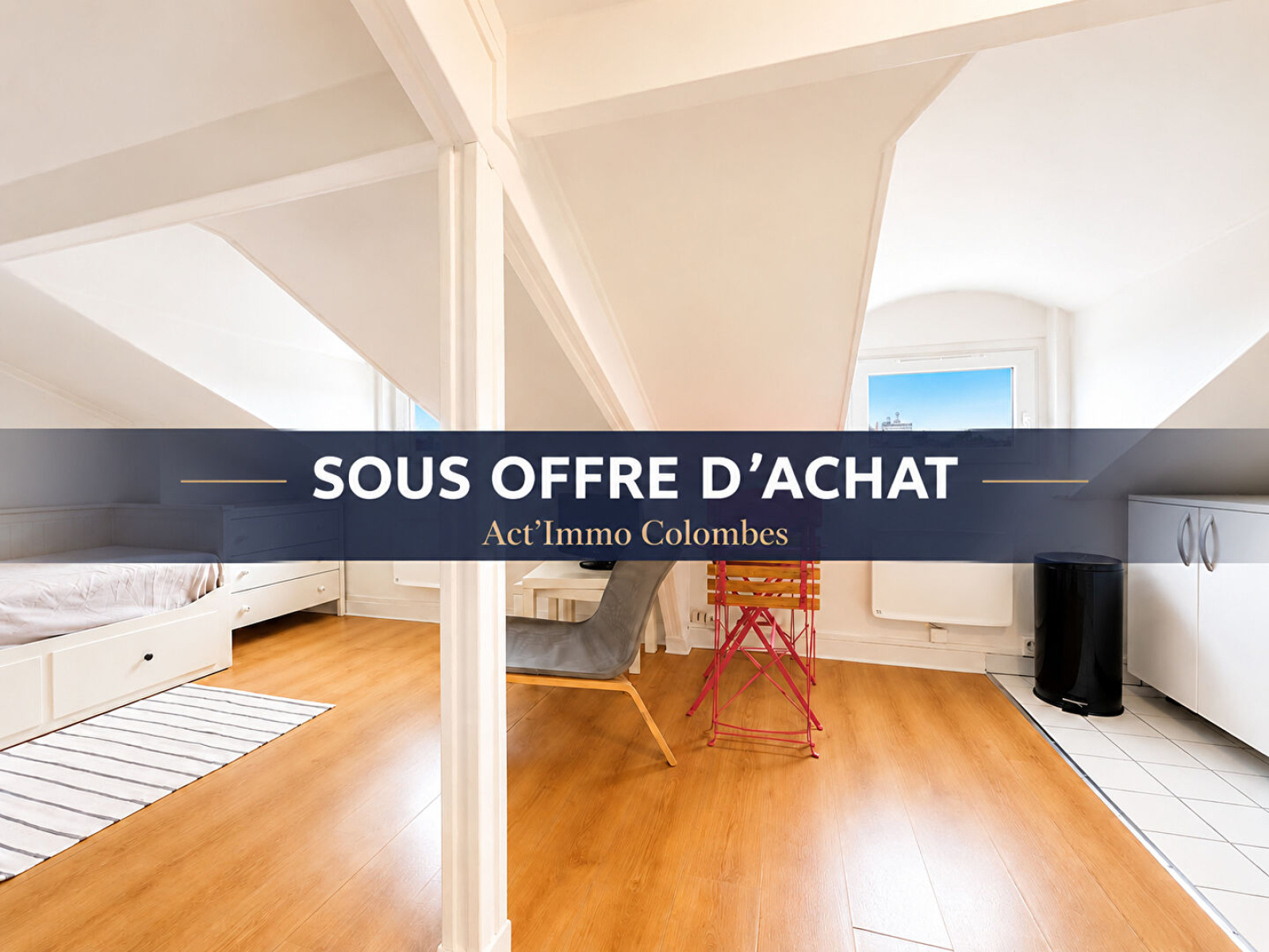 Appartement 1 pièce 24 m² · à Colombes · 23,9 m² · 127 500 €